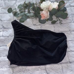 Cupshe Womens Black Mesh Bikini Top Size Large NWT